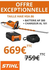 Taille haies Stihl HSA 86 - 1