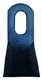 Pièces d'usure épareuse - Ferri - Couteau 100 x 40 x 8 mm origine