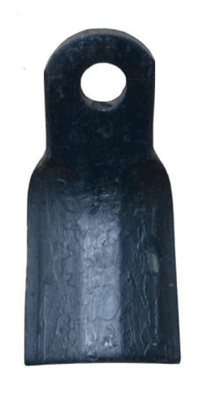 Pièces d'usure broyeur - Couteaux, contre-couteaux - Couteau Y 205 x 60 x 10 mm Becchio adaptable