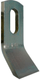 Pièces d'usure épareuse - Forges gorce - Couteau cuiller 100 x 40 x 12 mm