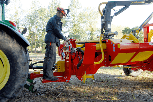 Matériel forestier - Fendeuses à bois - Fendeuse tracteur horizontale F80