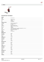 Terre - Motobineuses - Motofaucheuse BILAMA M210