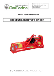 Herbes et entretien - 3 points entretien - Broyeur GINGER 125 C