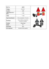 Eclairage, signalisation - Feux, rampes - Kit éclairage LED aimanté
