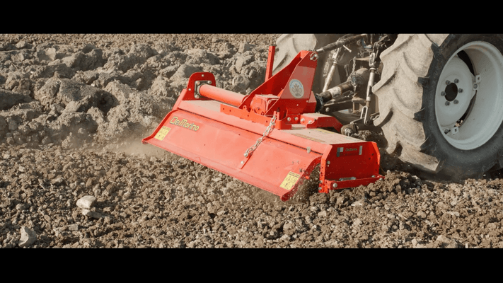 Terre - 3 points travail du sol - Fraise 3 points déportable 1,25 m
