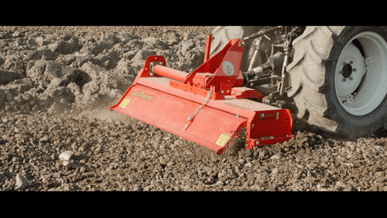 Terre - 3 points travail du sol - Fraise 3 points déportable 1,05 m