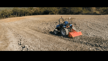 Terre - 3 points travail du sol - Fraise 3 points déportable 1,05 m