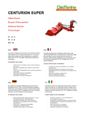 Terre - 3 points entretien - Broyeur à herbes déportable CENTURION SUPER