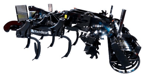 Travail du sol - Déchaumeur à dents - Déchaumeur à dents trainé ou porté BLACKBEAR