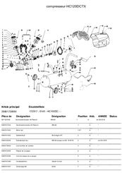 Compresseurs, outils pneumatiques - Compresseurs - Compresseur d'air monophasé 100 L