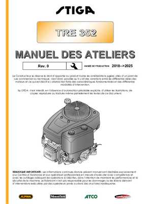Herbes et entretien - Tondeuse autoportée essence - Tondeuse autoportée à éjection arrière TG 130/72H