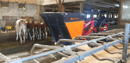 Manutention - Godet - Godet pailleur de logettes BEDDING MASTER