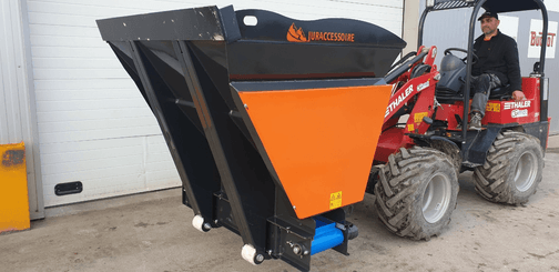 Manutention - Godet - Godet pailleur de logettes BEDDING MASTER