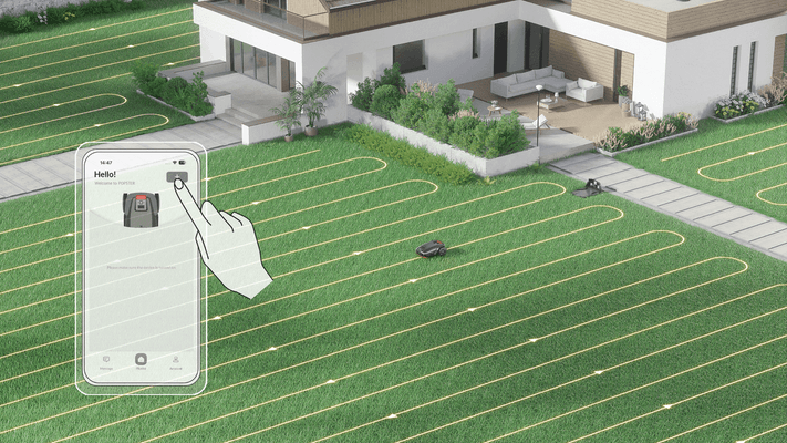 Herbes et entretien - Tondeuses robot - Robot de tonte P1