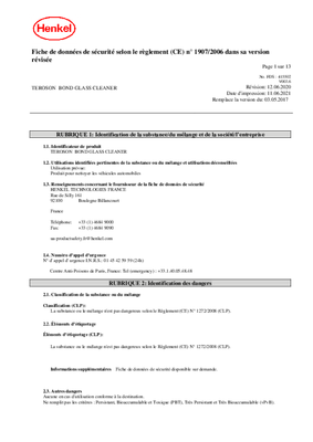 Consommables atelier - Nettoyants - Nettoyant et dégraissant vitres