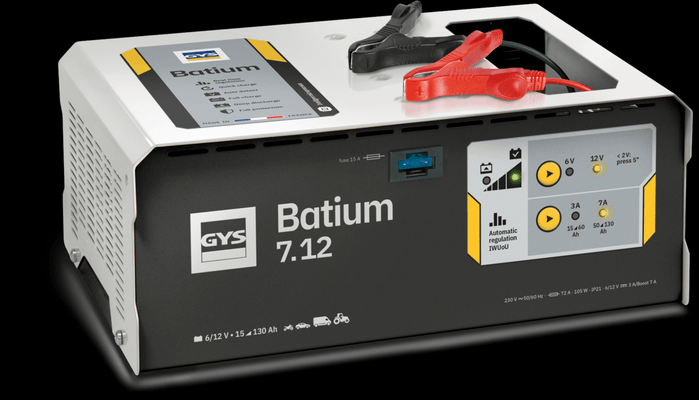 Batteries et accessoires - Chargeurs - Chargeur électronique BATIUM 7-12